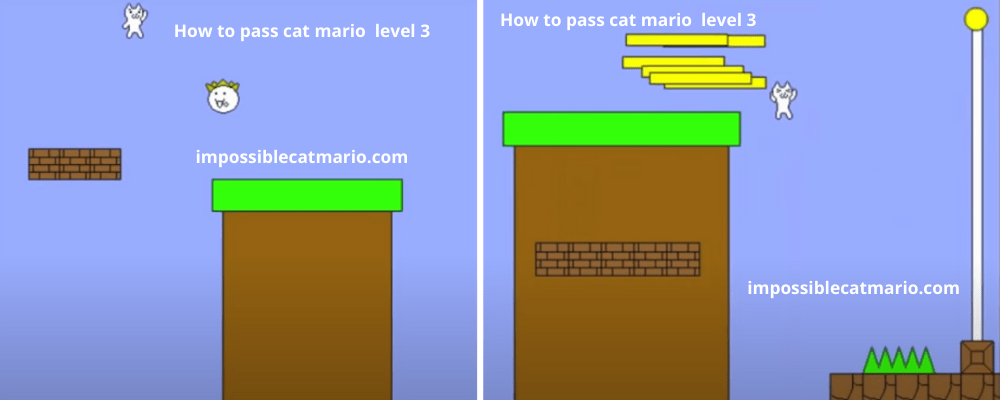 Cat Mario 2HD] Level 1~5 All Clear (Mobile Cat Mario) 