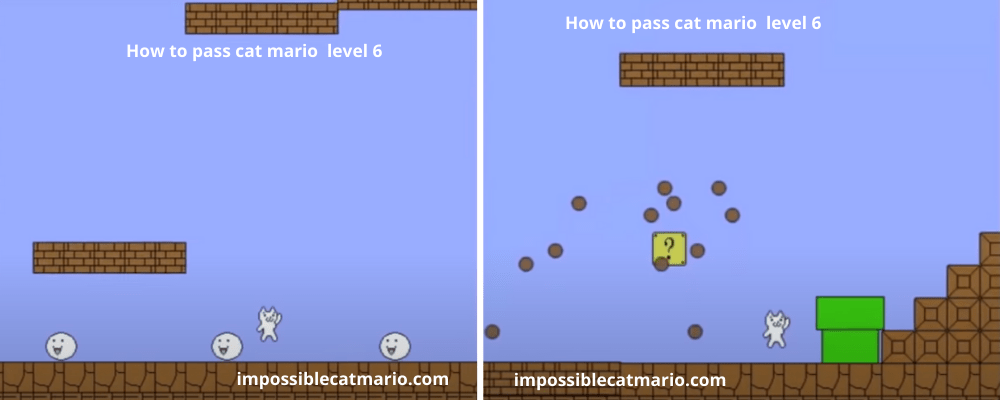 How to pass cat mario level 6